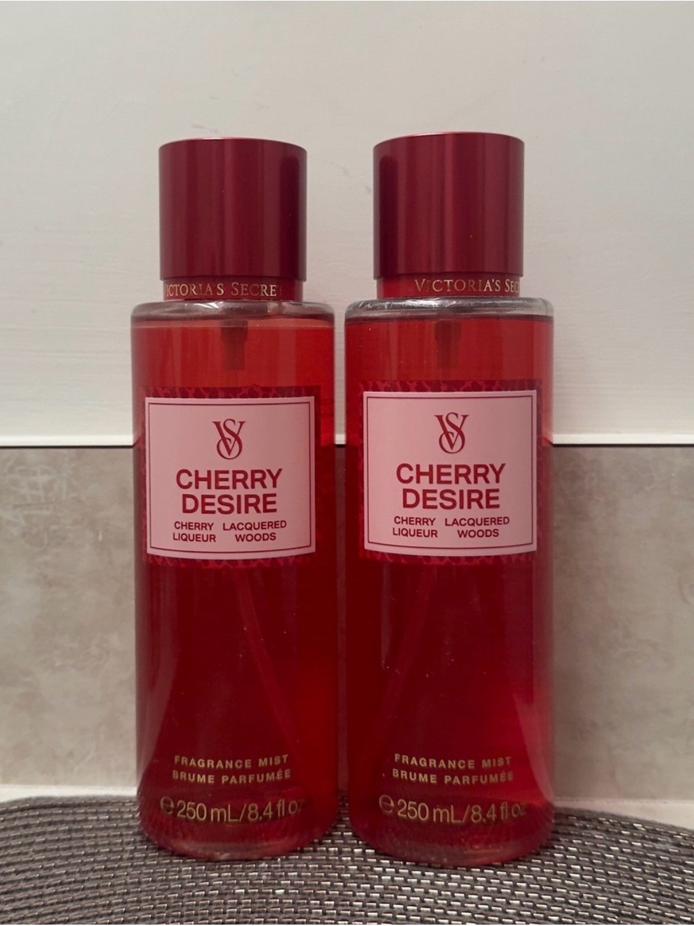 NWT Victoria's Secret Cherry Desire Fragrance Mist Set
